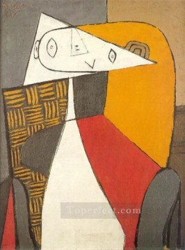 パブロ・ピカソ Painting - 座る女性像 1930 年キュビスト パブロ・ピカソ